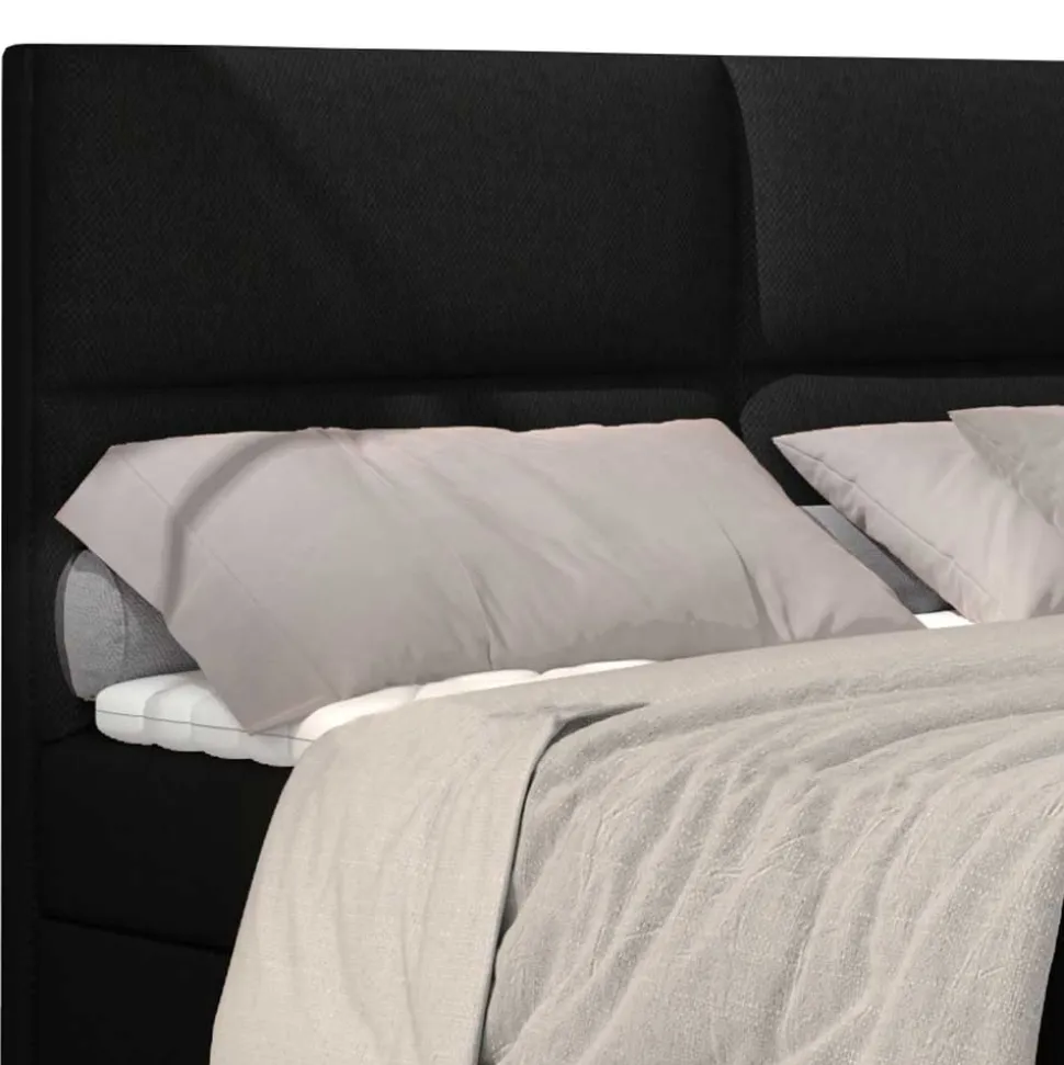 Stauraumbett mit Matratzen und Topper - Kisana