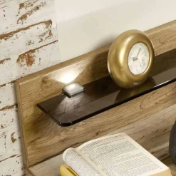 Stauraumbett Neriman und Nachtkommoden Set (dreiteilig)