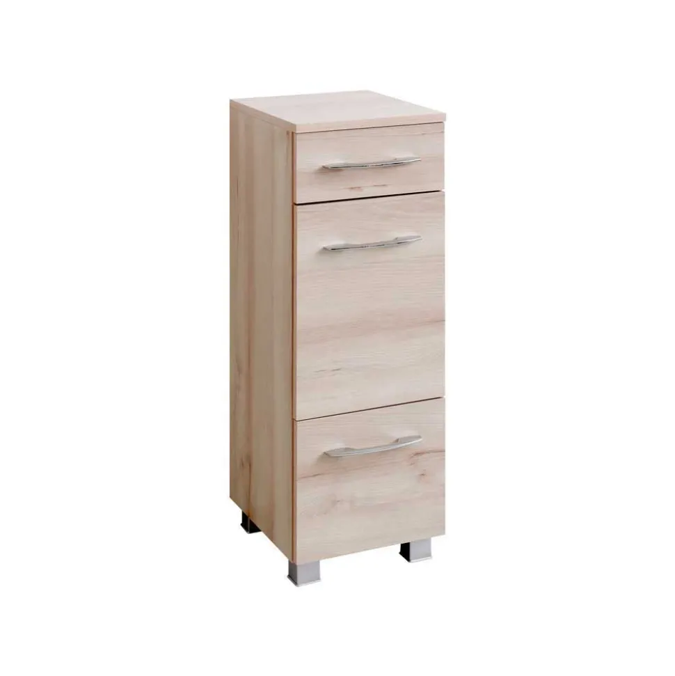 Stehende Badmöbel & Spiegelschrank - Mabeca (vierteilig)