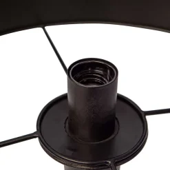 Stehleuchte in Schwarz & Messing - Moridado