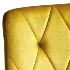 Stühle in Gelb Samtbezug - Bernadi (4er Set)