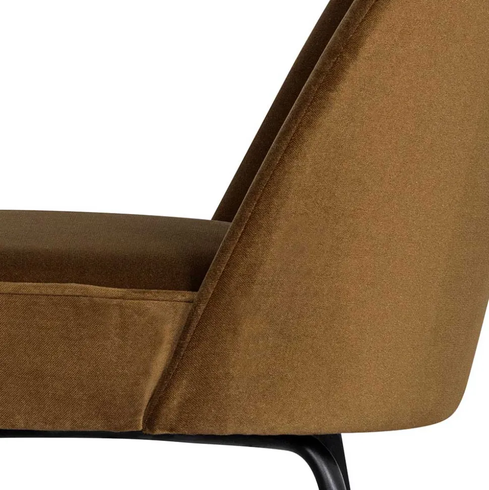 Stühle in Honig Gelb Samtstoff - Lagaska (2er Set)