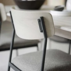 Stühle mit Polstersitz in Beige - Gora (2er Set)