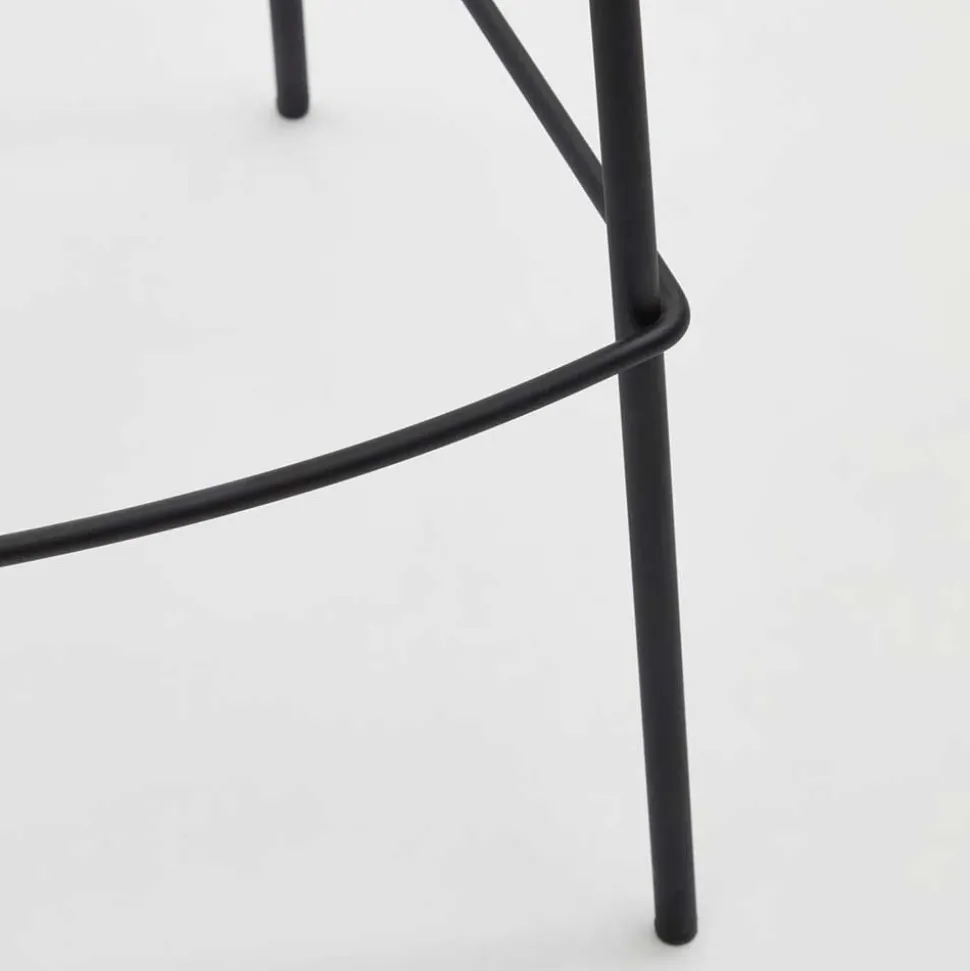 Stoff Barstuhl Set mit 75 cm Sitzhöhe - Garcia (2er Set)