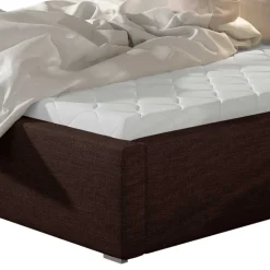 Stoffbett in Braun - Svilia