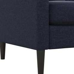 Stoffcouch in Dunkelblau - Normandie