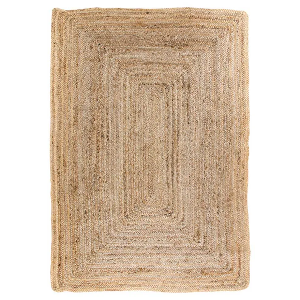 Strapazierfähiger Naturfaserteppich aus Jute - Maicha