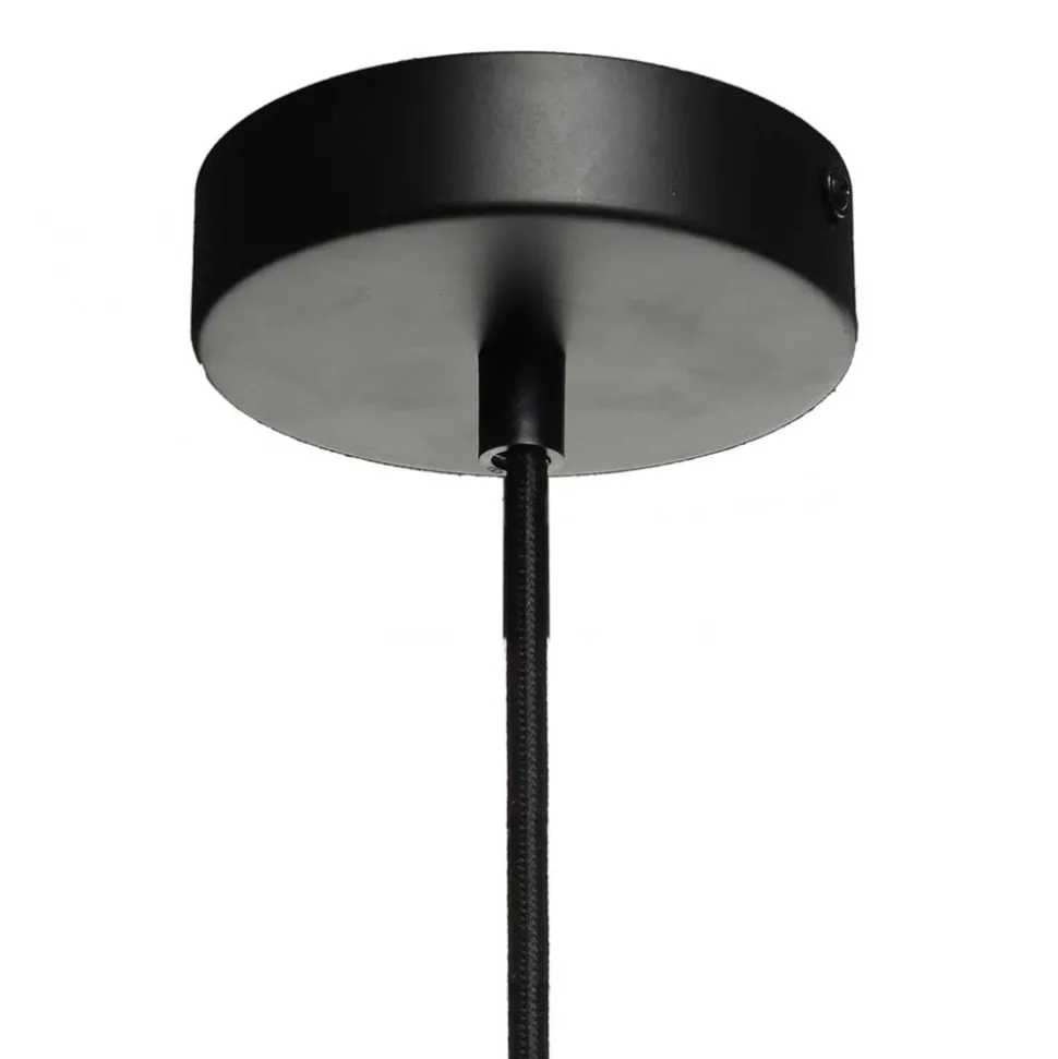 Stylische Pendelleuchte aus grauem Glas - Italo