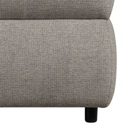 Systemcouch Einsitzer in Graugrün Chenille - Aramato