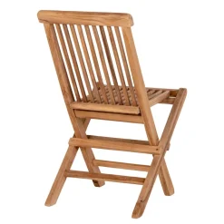 Teak Kinderstühle mit 33 cm Sitzhöhe - Almente (2er Set)