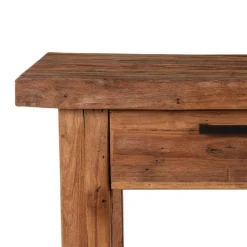 Teak Telefontisch Ragista aus Recyclingholz massiv