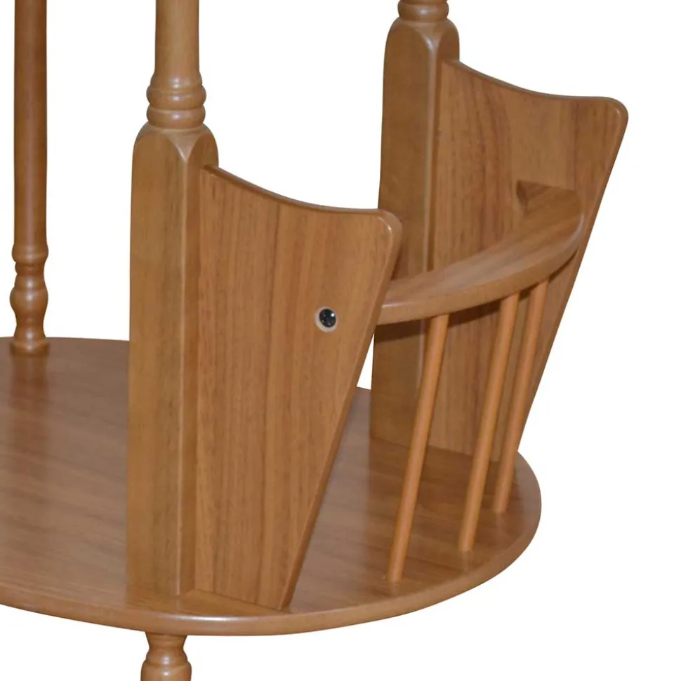 Telefontisch Belafoma in Nussbaumfarben