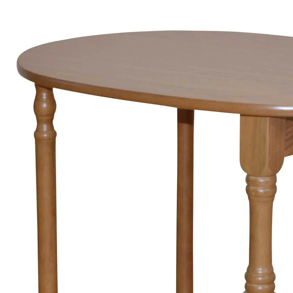 Telefontisch Belafoma in Nussbaumfarben