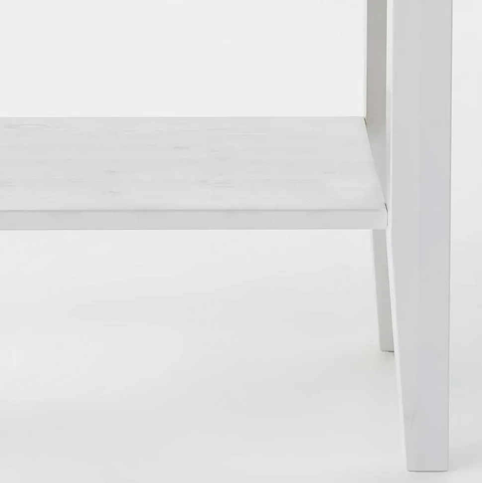 Telefontischchen Mirandesca in Weiß