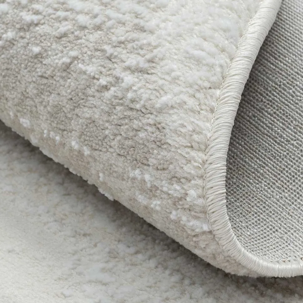 Teppich in Rund - Creme und Beige - Anita