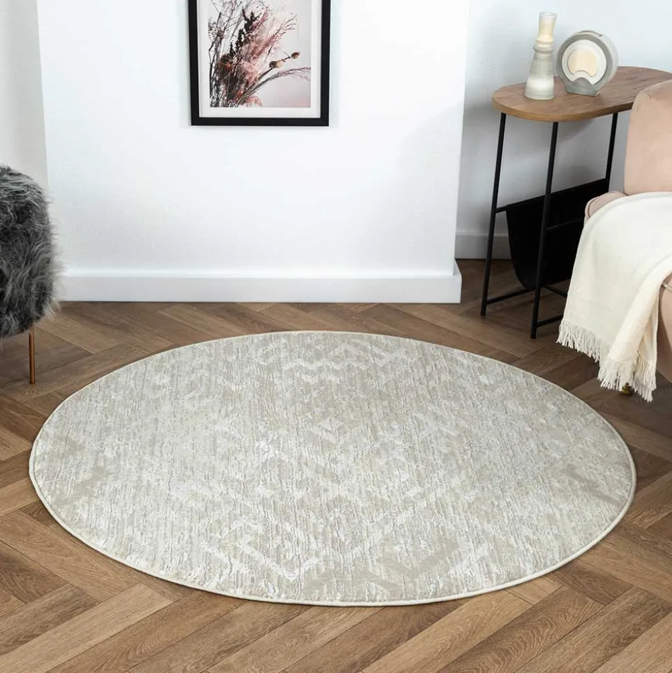 Teppich in Rund mit 120 cm Durchmesser - Offaly