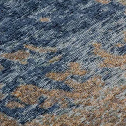 Teppich in Taupe und Blau - Crespa