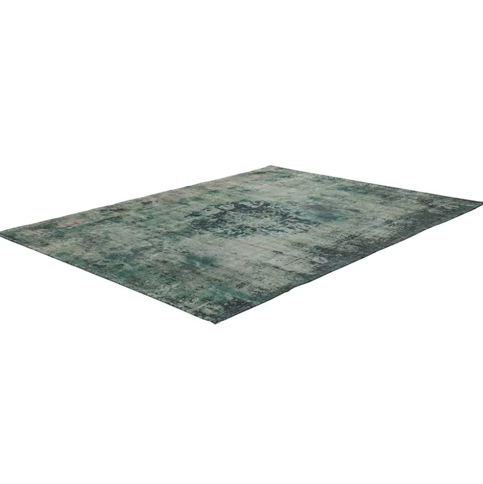 Teppich in verwaschener Optik in Grün Grau - Koprana
