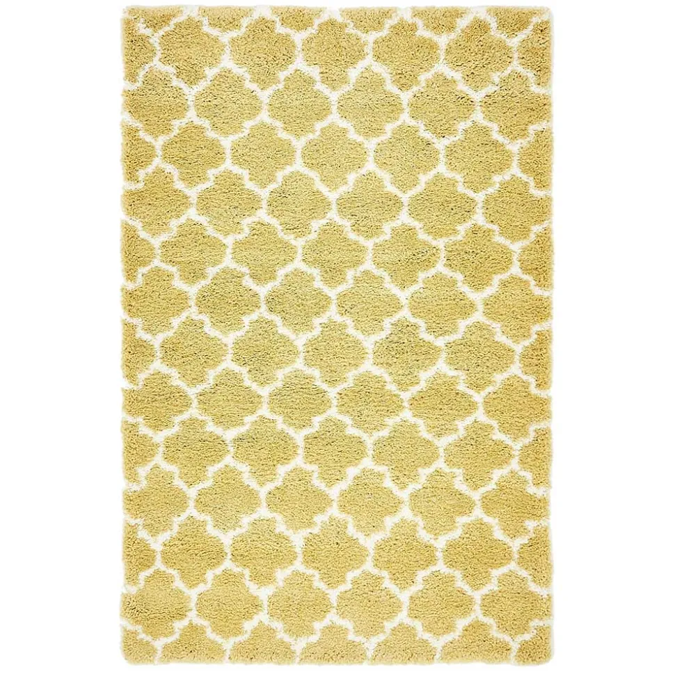 Teppich Läufer gemustert im Kacheldesign - Arelas