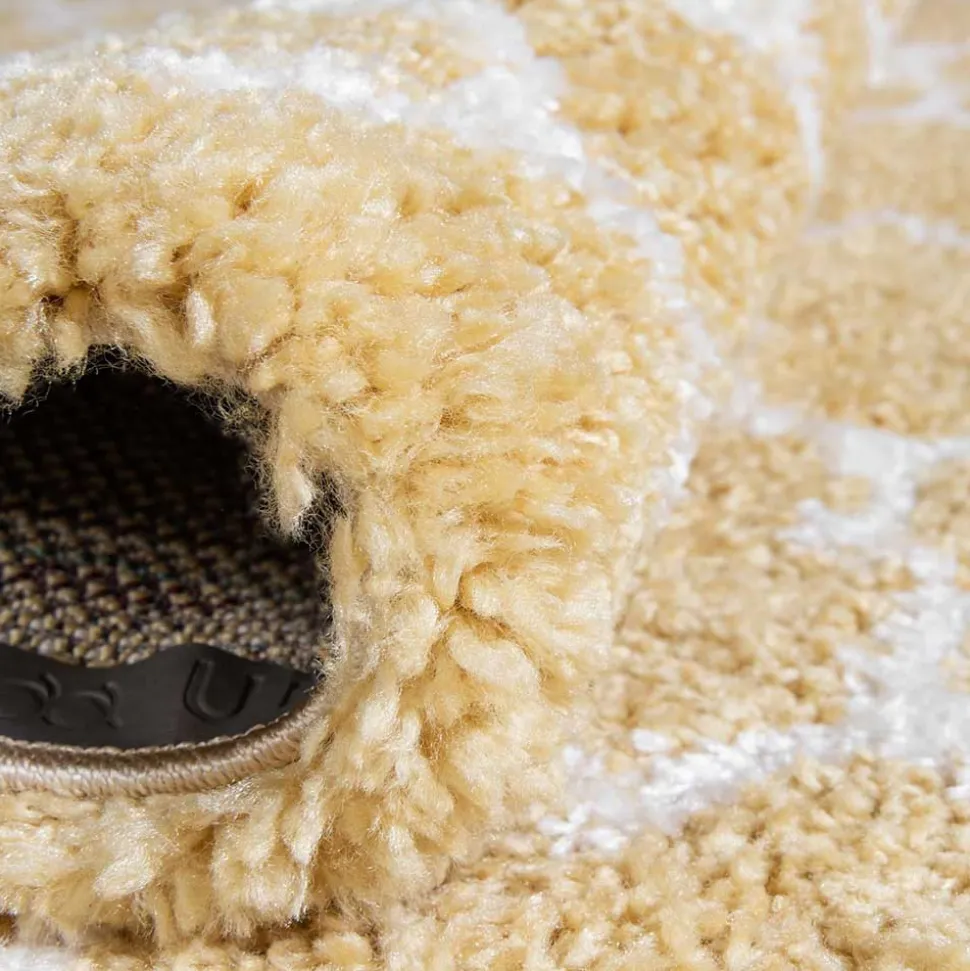 Teppich Läufer gemustert im Kacheldesign - Arelas