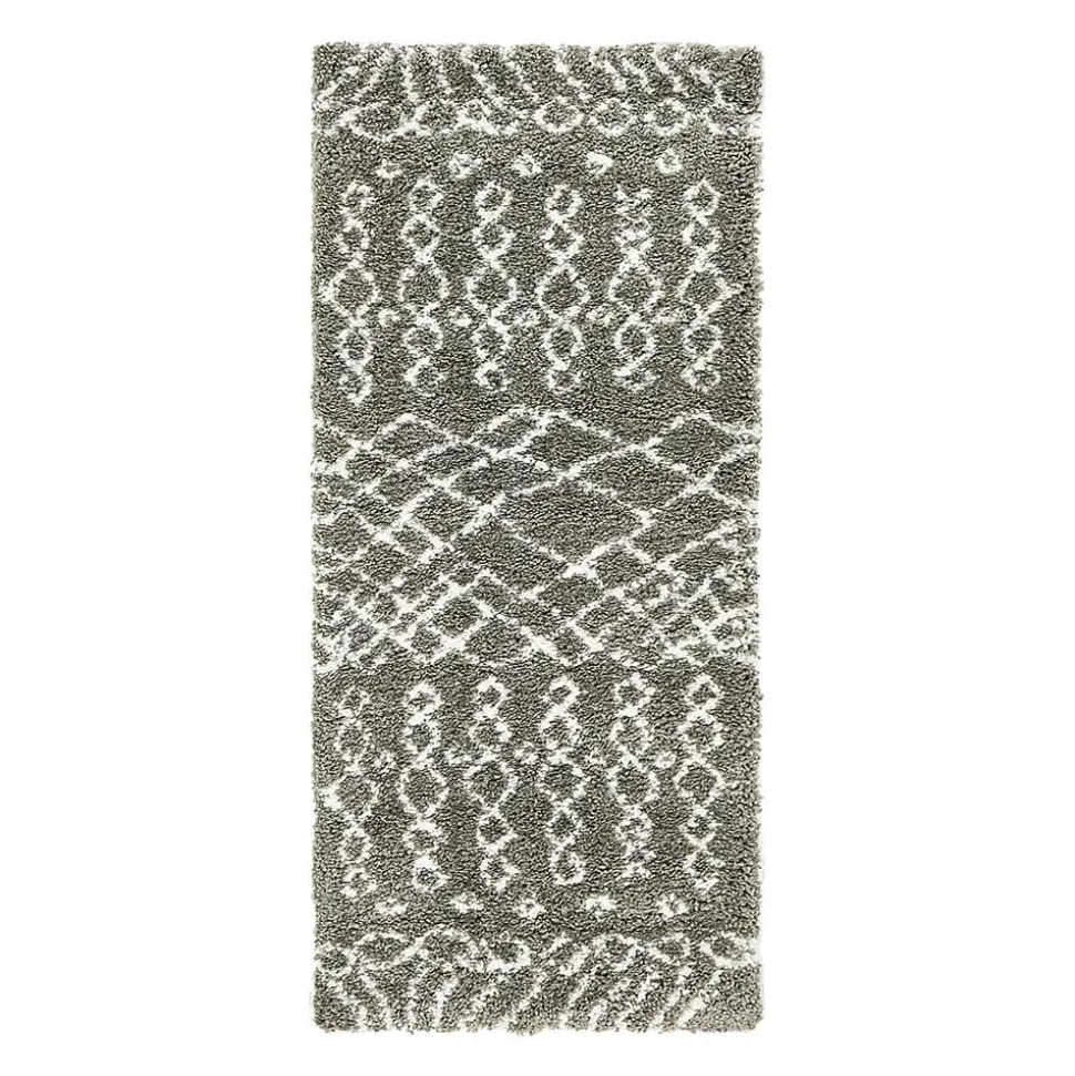 Teppich Läufer mit abstraktem Muster - Hochflor - Cazryn