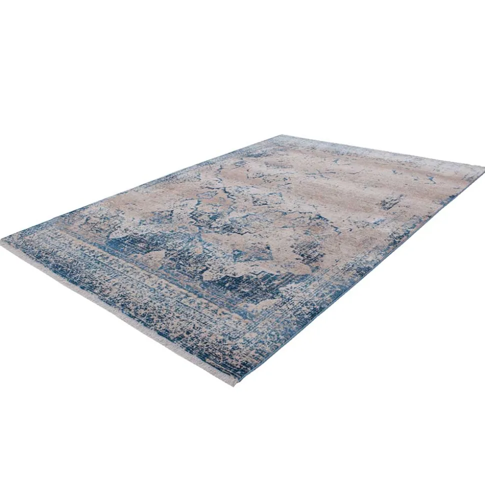 Teppich mit ausgewaschenem Orient Motiv - Gemta