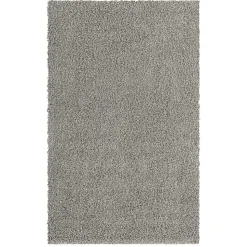 Teppich mit Hochflor in Hellgrau - Sirias