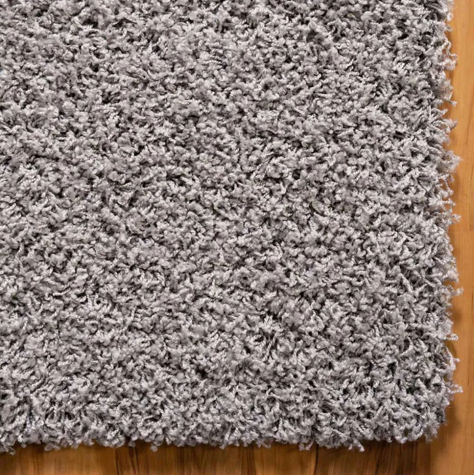 Teppich mit Hochflor in Hellgrau - Sirias