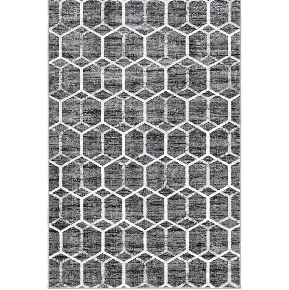 Teppich mit modern-geometrischem Muster - Finalo