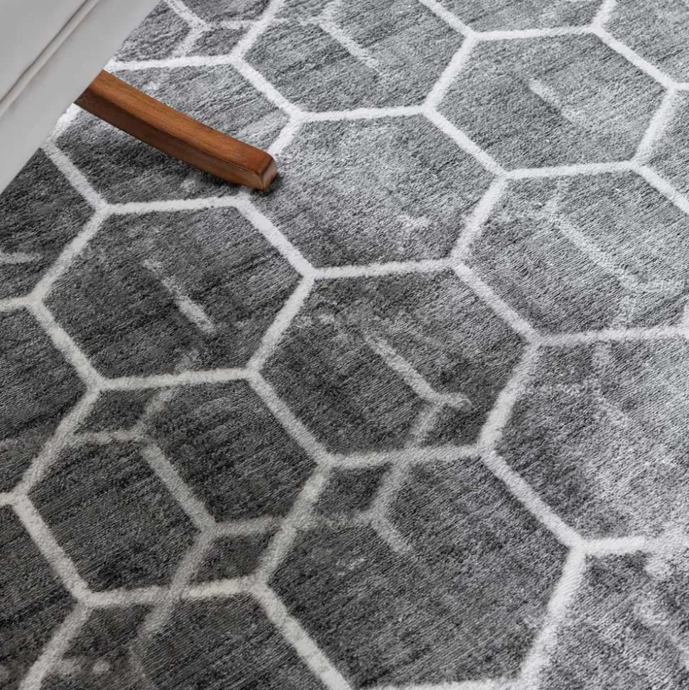 Teppich mit modern-geometrischem Muster - Finalo