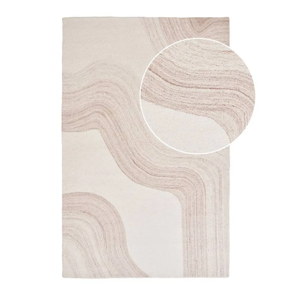 Teppich mit Wellenmuster - Makur