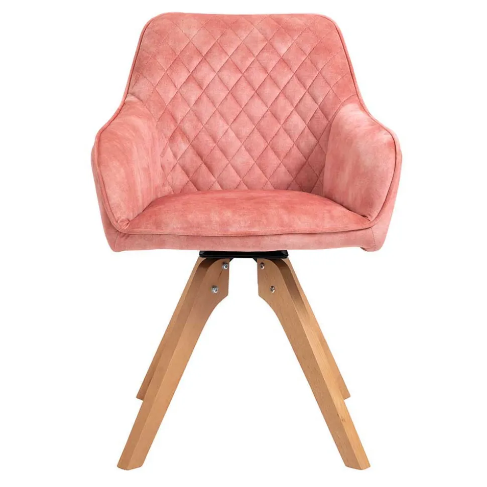 Tisch & Samt Tischsessel - Matiano (siebenteilig)