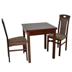 Tisch & zwei Stühle klassisch - Romancina (dreiteilig)