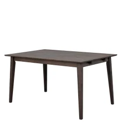 Tisch aus Eiche Massivholz in Dunkelbraun - Lomarios