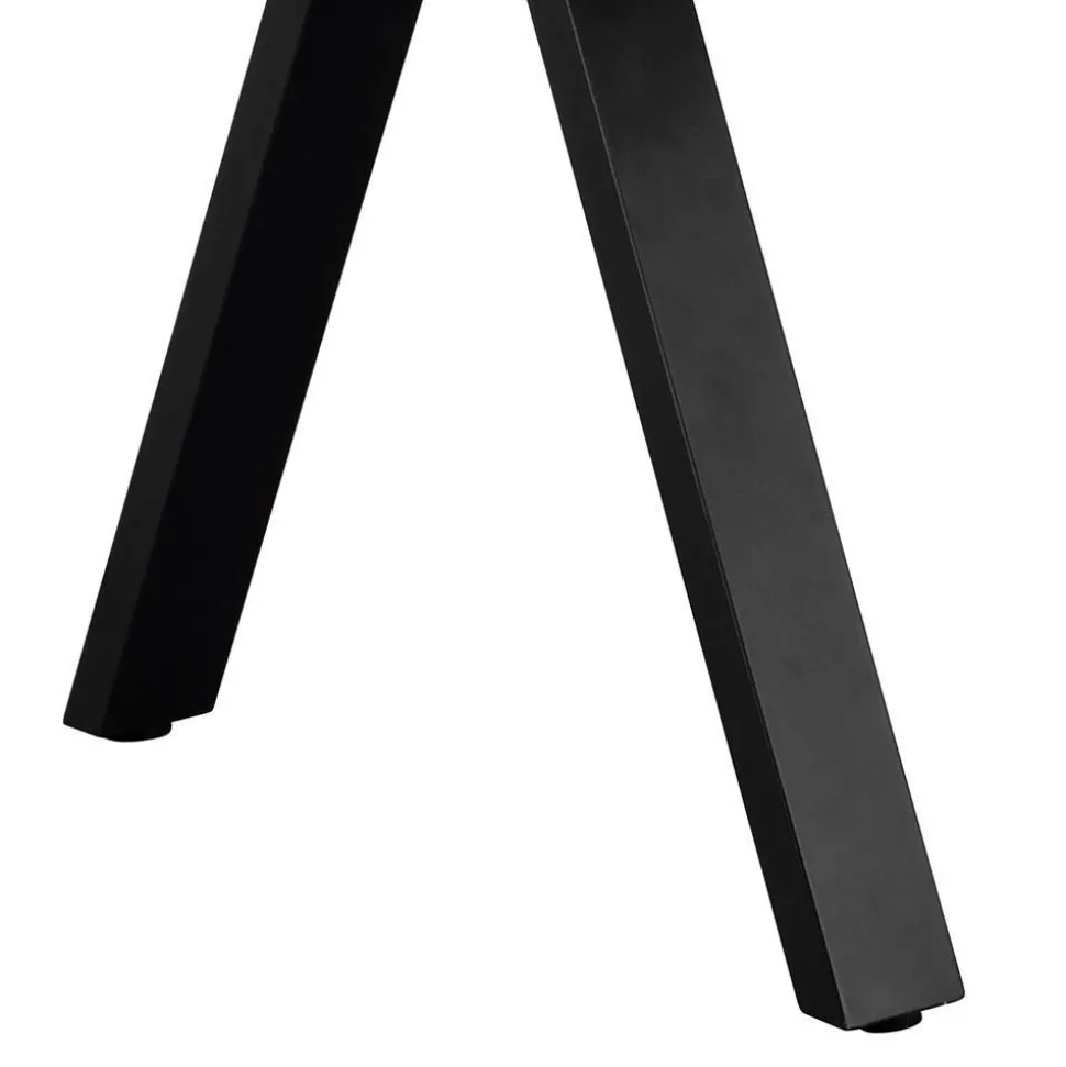 Tisch in Eiche und Schwarz - Fadrina