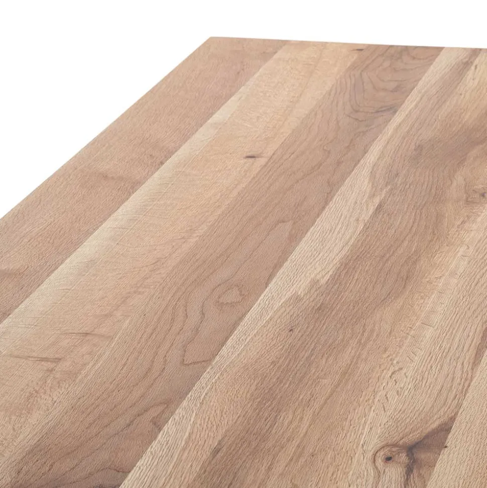 Tisch mit U-Gestell und Zerreiche Platte - Laviette