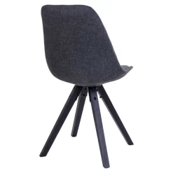 Tisch mit X-Füßen & Stühle - Morescan (fünfteilig)