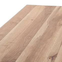 Tisch mit X-Gestell und Zerreiche Platte - Aljawis