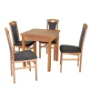 Tischgruppe in Buche Natur - Syrata (fünfteilig)