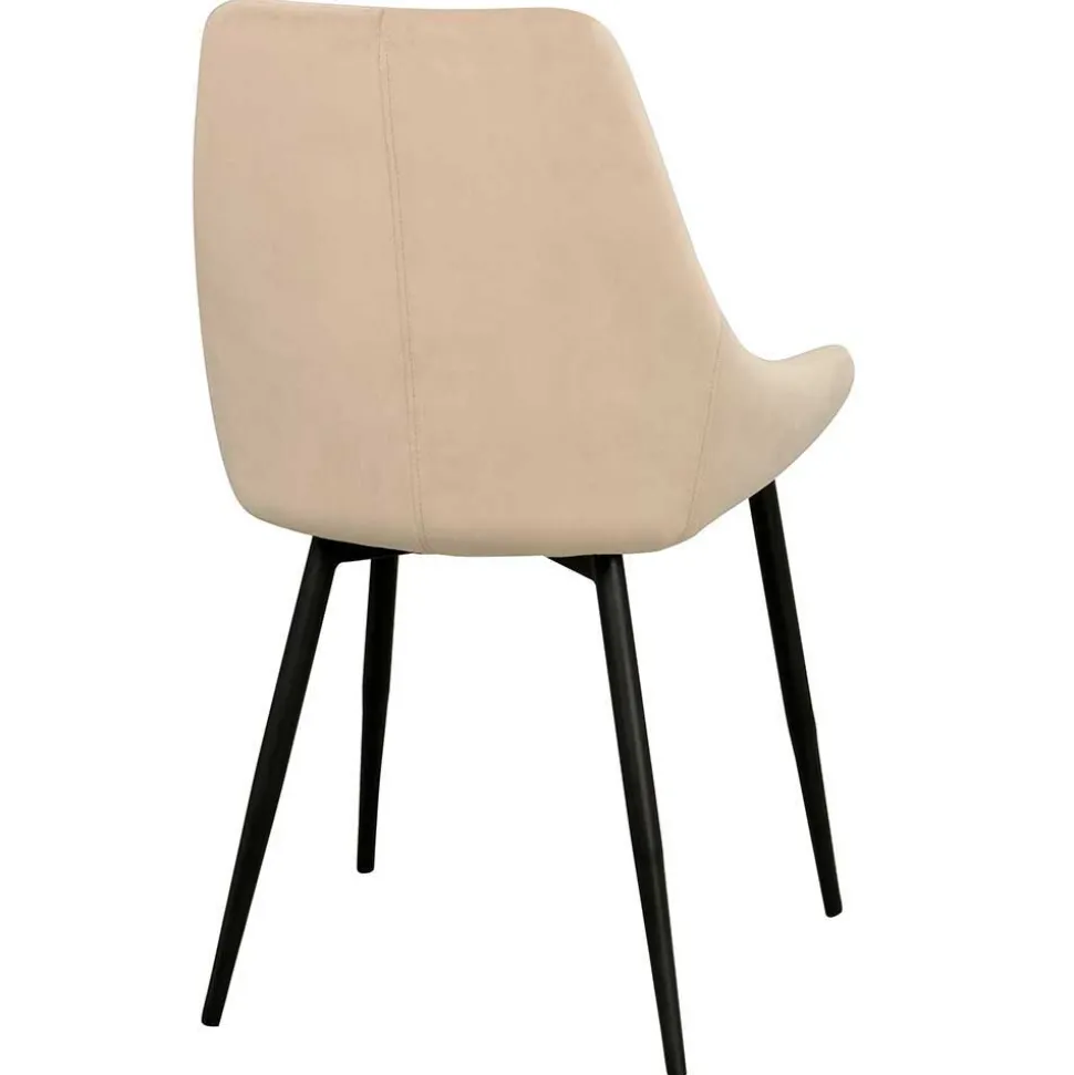 Tischgruppe in Schwarz & Beige - Orgevia (siebenteilig)