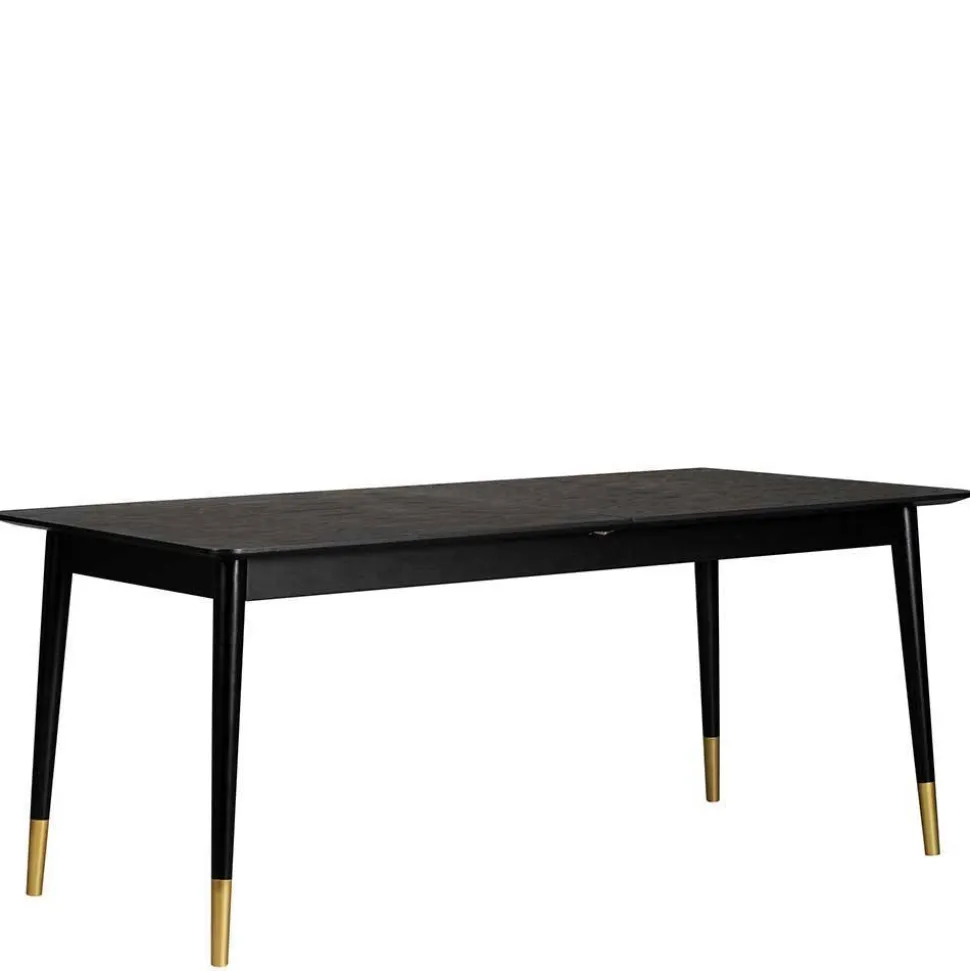 Tischgruppe in Schwarz & Beige - Orgevia (siebenteilig)