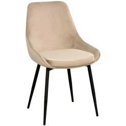 Tischgruppe in Schwarz & Beige - Orgevia (siebenteilig)