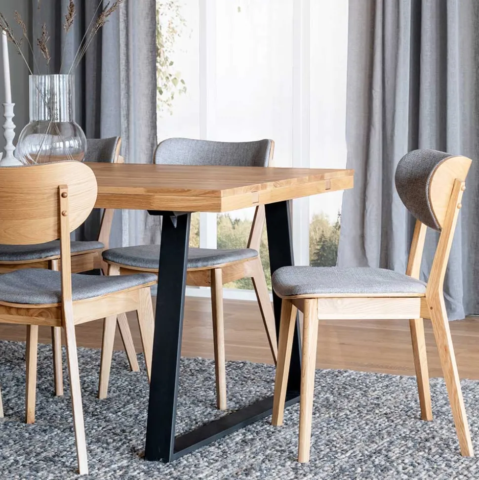 Tischgruppe mit sechs Sitzplätzen - Jonata (siebenteilig)