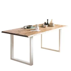 Tischgruppe mit vier Stühlen Set - Marquita (fünfteilig)