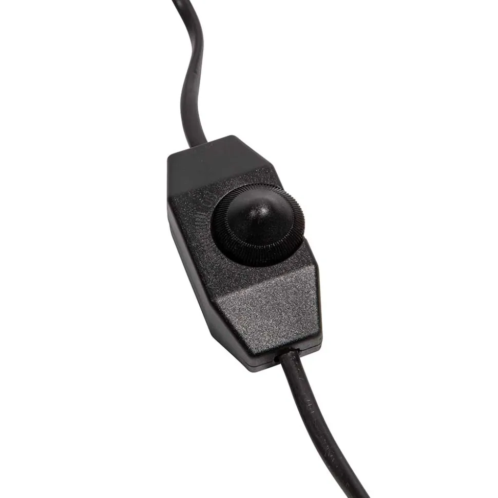 Tischlampe in Grau Braun Marmor - Adiana (2er Set)