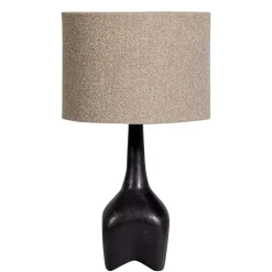 Tischlampe mit Boucle Schirm - Spring