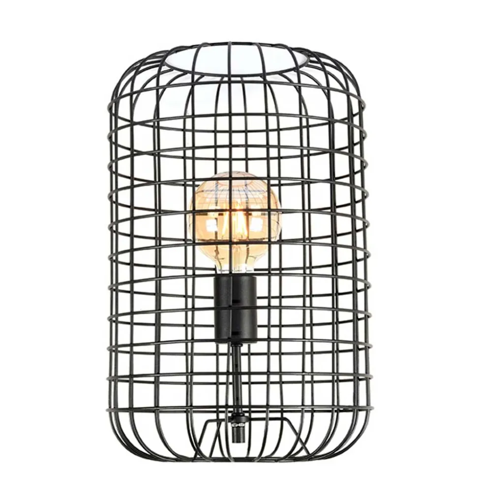 Tischleuchte mit Gitterschirm - Troketta