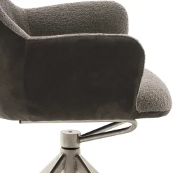 Tischsessel in Schlamm - Eliva (2er Set)