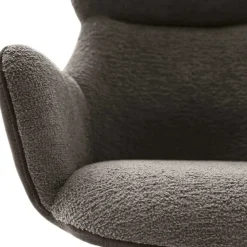 Tischsessel in Schlamm - Eliva (2er Set)