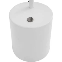 Tischspiegel in Silberfarben und Weiß - Cavan